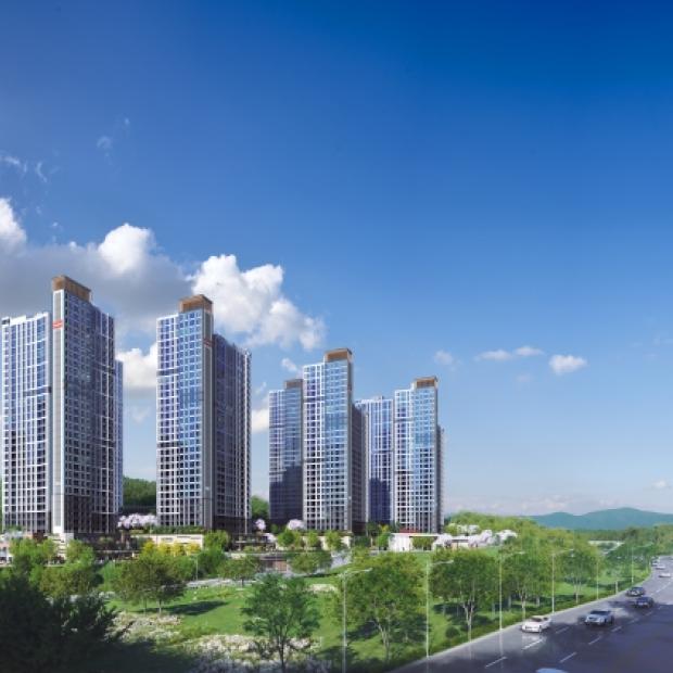 양평역 벽산블루밍, 861세대 대단지 공급…실수요 방문객 발길 이어져